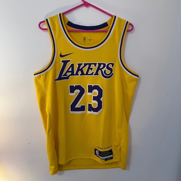 Nike Other - Nike LeBron James Los Angeles Lakers Icon Edition NBA Jersey Men's Size M 44